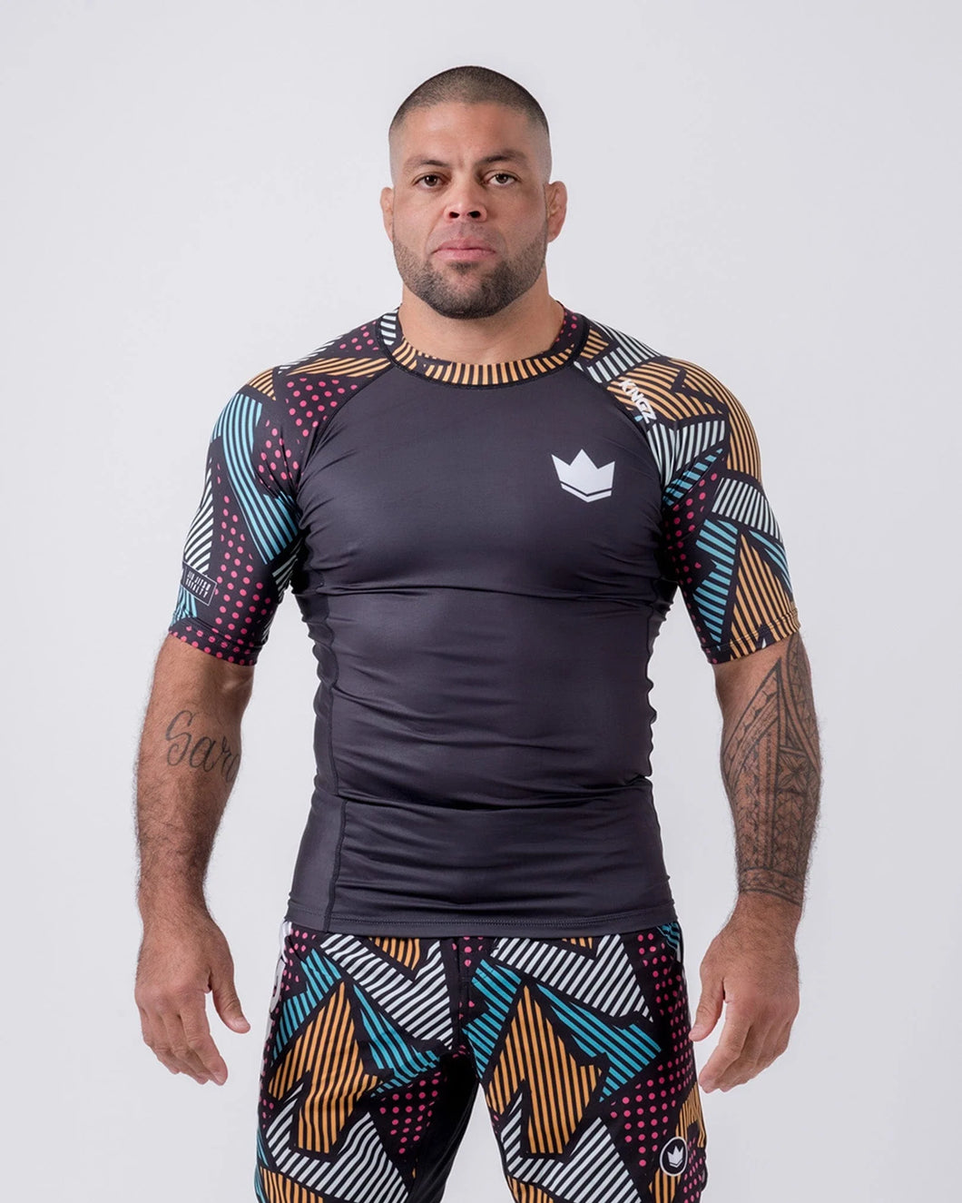 Rashguard Kingz Patchwork