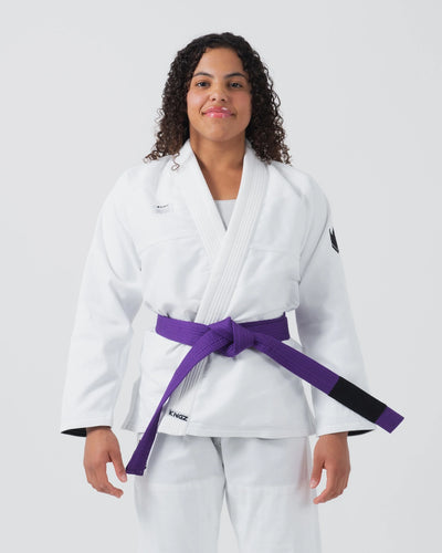 Kimono BJJ (Gi) Kingz Kore V2 Women´s -Weiss- 2024 Edition