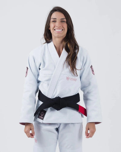 Kimono BJJ (GI) Kingz Ballistische 3.0 Frauen - Weiß