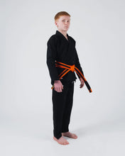 Load image into Gallery viewer, Kimono BJJ (GI) Kingz Kore Youth 2.0. Black with white belt
