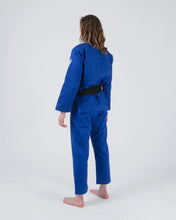 Lade das Bild in den Galerie-Viewer, Kimono BJJ (GI) Kingz Kore V2 Frauen -Azul -Weißer Gürtel enthalten
