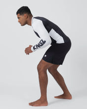 Load image into Gallery viewer, Rashguard Kingz Ranked Performance V2 Long Sleeve - White
