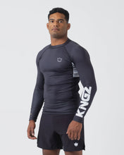 Lade das Bild in den Galerie-Viewer, Rashguard Kingz Ranked Performance V2 Long Sleeve - Schwarz
