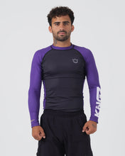 Lade das Bild in den Galerie-Viewer, Rashguard Kingz Ranked Performance V2 Long Sleeve - Lila
