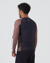 Load image into Gallery viewer, Rashguard Kingz Ranked Performance V2 Long Sleeve - Brown
