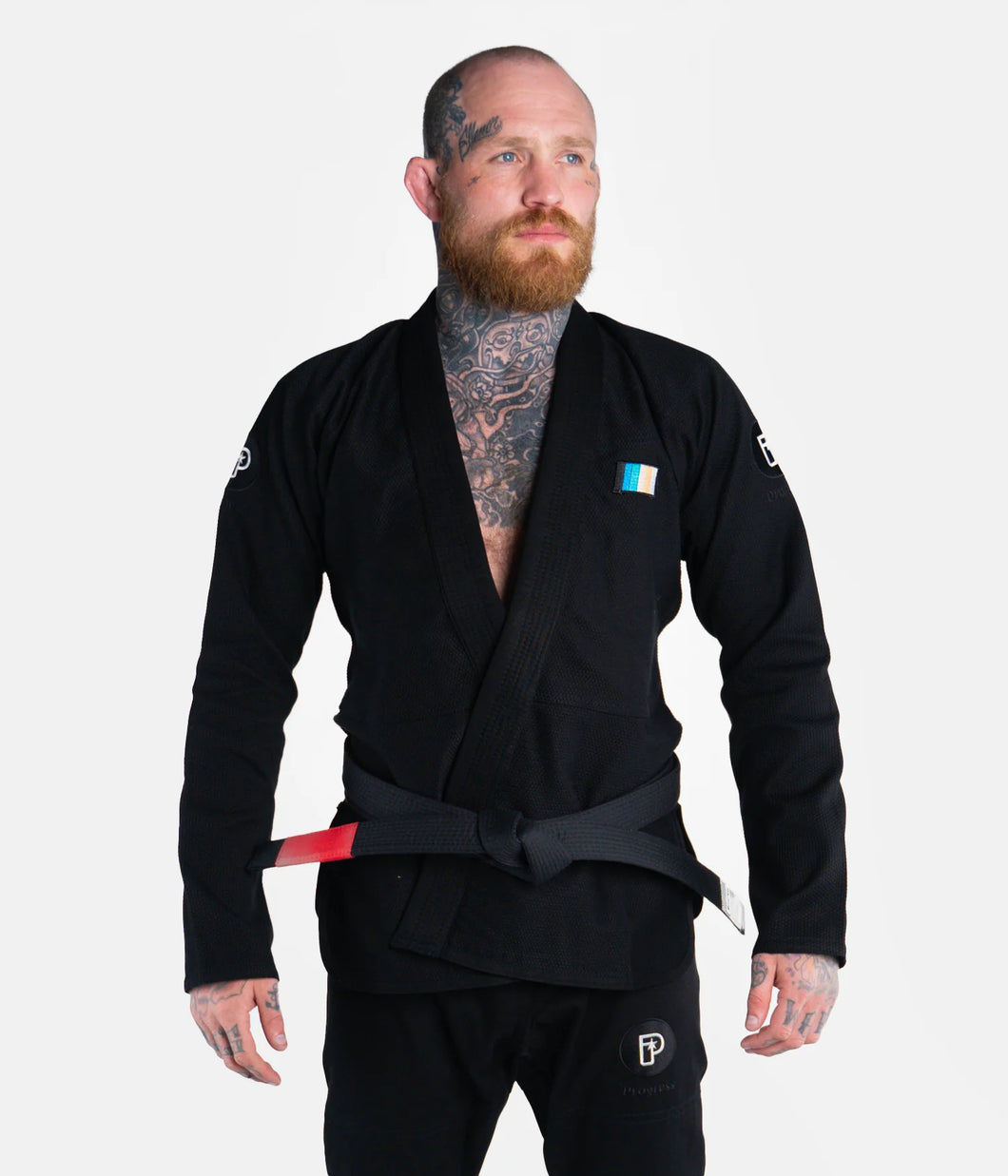 Kimono BJJ (Gi) Progress M6 Mark 6- Schwarz