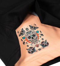 Load image into Gallery viewer, Progress- sugar skull hybrid shorts
