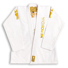 Lade das Bild in den Galerie-Viewer, Kimono BJJ (Gi) Moskova 2024 Limited Edition- Marble Gold White
