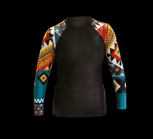 Rashguard fuji sports women's tribal