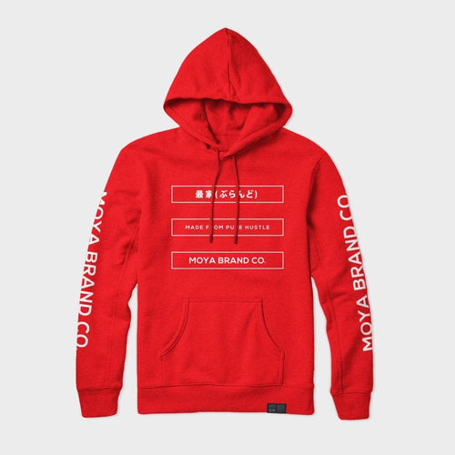 Moya Marke Red Euros Hoodie