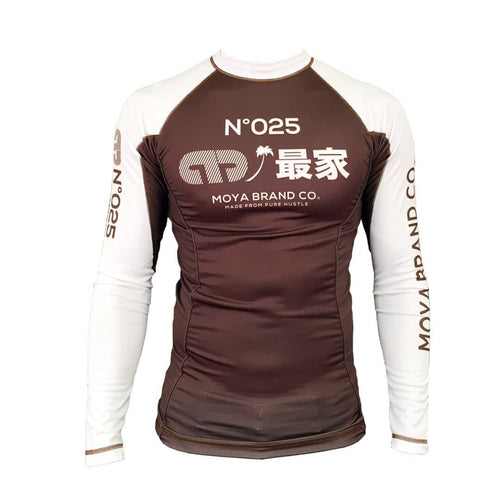 Rashguard Moya Brand Aventador Long Sleeve III - Brown