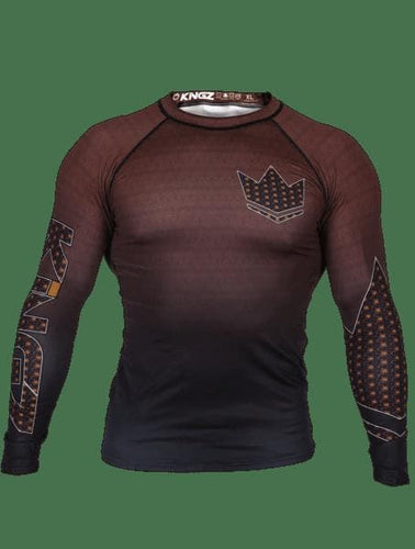 Rashguard Kingz Crown 3.0 Raked - Brown