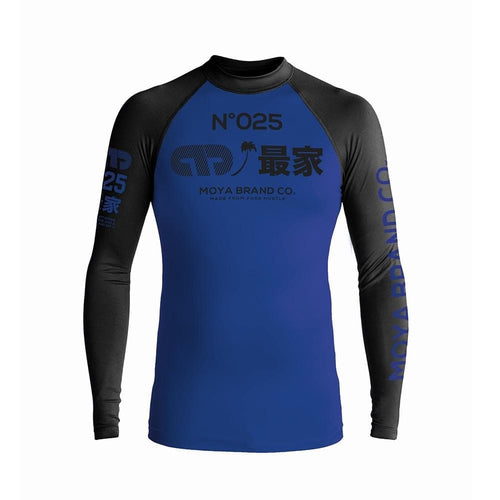 Rashguard Moya Brand Aventador Long Manga IV - Blue