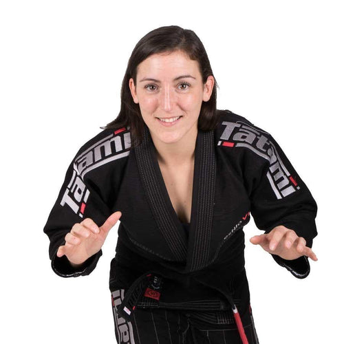 Kimono BJJ (GI) Tatami Ladies Style 6.0- Schwarz und Graphit