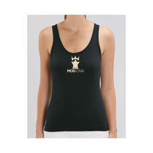 Load image into Gallery viewer, Moskova Tank Women Corpo Crown Negro-Peach - StockBJJ
