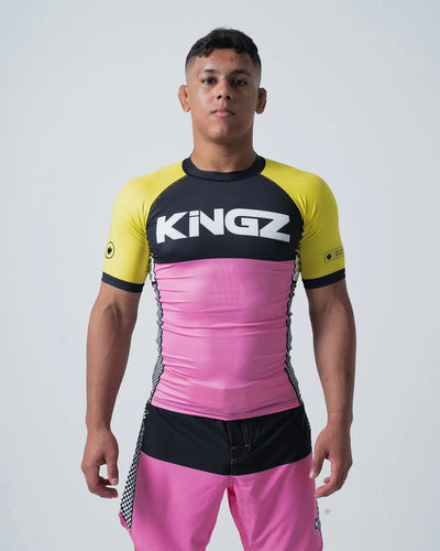 Rashguard Kingz Retro Kurzarm