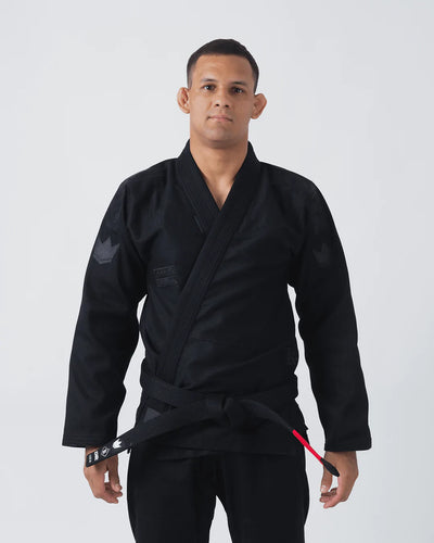 Kimono BJJ (GI) Kingz Comp 450 V6- Schwarz/Schwarz