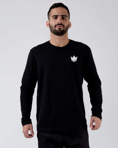 Kingz Jiu Jitsu Squad L/S-Black T-shirt