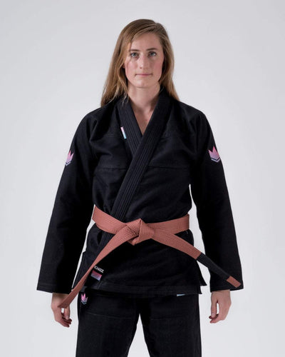 Kimono BJJ (GI) Kingz ermächtigte Frauen - Schwarz