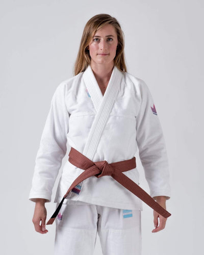 Kimono BJJ (GI) Kingz ermächtigte Frauen - Weiß