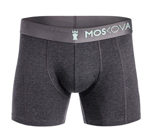 Boxer Moskova M2 Cotton - Heather Gray Aqua