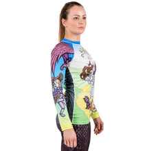 Lade das Bild in den Galerie-Viewer, Rashguard Tatami Damen Meerkatsu Whizzer von Oz
