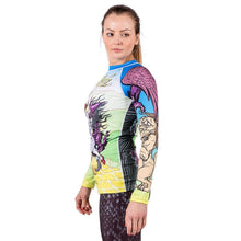 Lade das Bild in den Galerie-Viewer, Rashguard Tatami Damen Meerkatsu Whizzer von Oz
